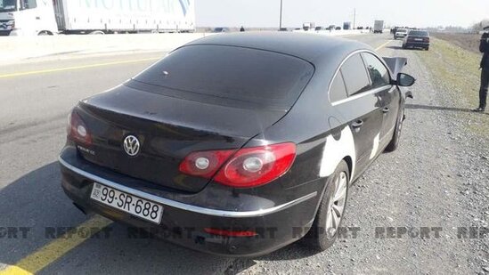 Bakı-Qazax yolunda ağır QƏZA: Səkkiz nəfər xəsarət aldı - FOTO