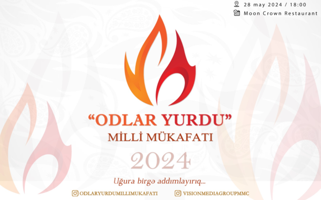 "Odlar Yurdu–2024" Milli Mükafatı ilə bağlı sorğulara start verildi