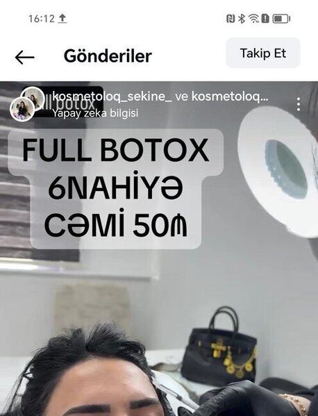 Kosmetoloq Səkinə Zamanova necə inyeksiya, dolğu proseduru həyata keçirir?-Fotofaktlar