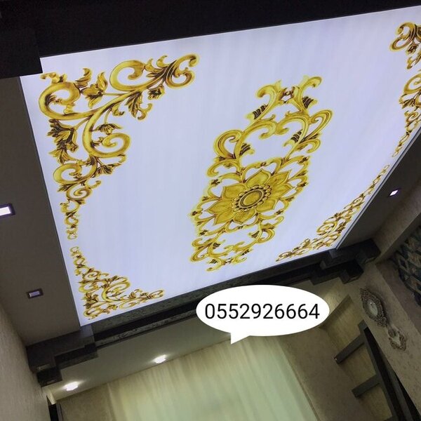 3D dartma tavan, 5D divar kağıları - FOTOLAR