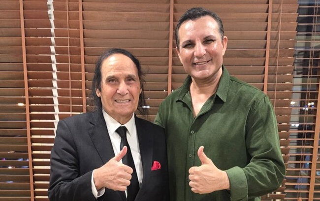 Rafet El Roman Niyaməddin Musayevlə - Foto