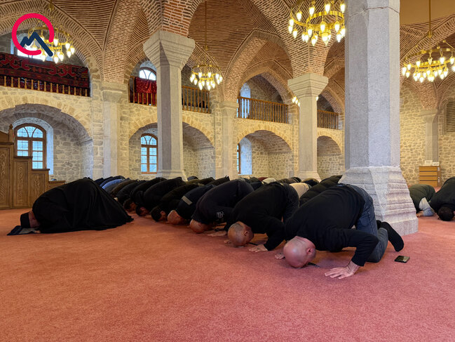 Şuşada da bayram namazı qılındı - Fotolar