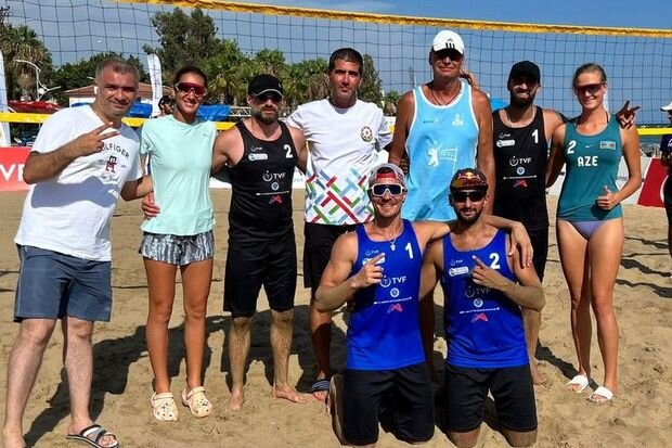 Azərbaycanın çimərlik voleybolçuları beynəlxalq turnirdə dördüncü yeri tutublar