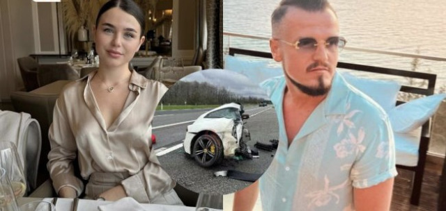 21 yaşlı model və sevgilisi avtomobildə yanaraq öldü - FOTOLAR