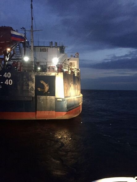 Türkiyə və Rusiyaya məxsus gəmilər toqquşdu - FOTO/VİDEO