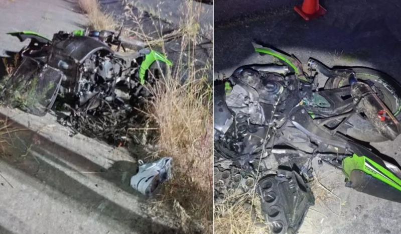 Farları yanmayan avtomobil yarış edən motosikletlərə çırpıldı: 2 nəfər həyatını itirdi