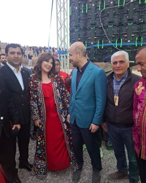 Gülüstan Əliyeva Ərdoğanın oğlu ilə bir arada - Fotolar