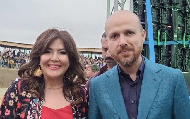 Gülüstan Əliyeva Ərdoğanın oğlu ilə bir arada - Fotolar