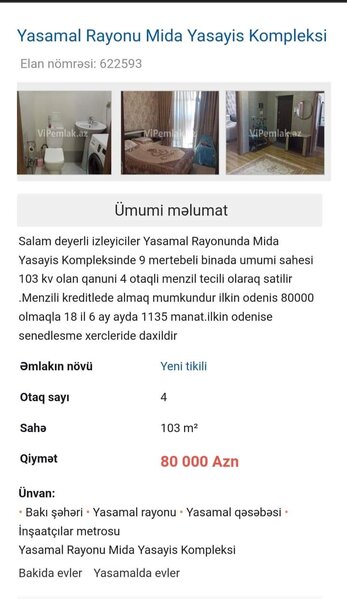 MİDA-nın güzəştli mənzilləri saxta yollarla əldə edilib, baha qiymətə satılır: PREZİDENTƏ MÜRACİƏT