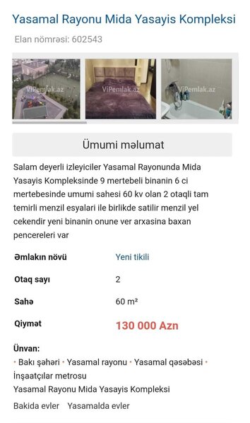 MİDA-nın güzəştli mənzilləri saxta yollarla əldə edilib, baha qiymətə satılır: PREZİDENTƏ MÜRACİƏT