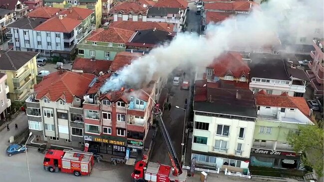 Binada manqal qurmağın sonu belə oldu - FOTO