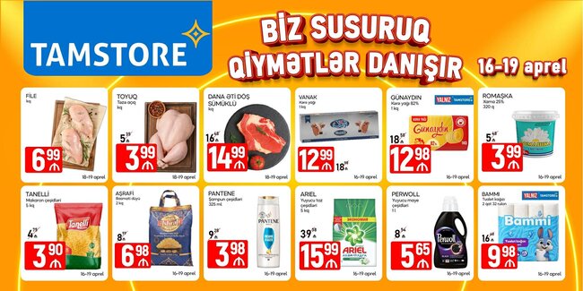 Bu endirim kampaniyasında qiymətlər danışacaq - Foto