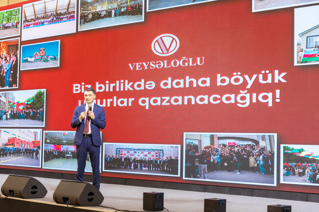 Veysəloğlu Şirkətlər Qrupunun ənənəvi "İllik Dəyərləndirmə və Gələcəyə Baxış" tədbiri keçirilib