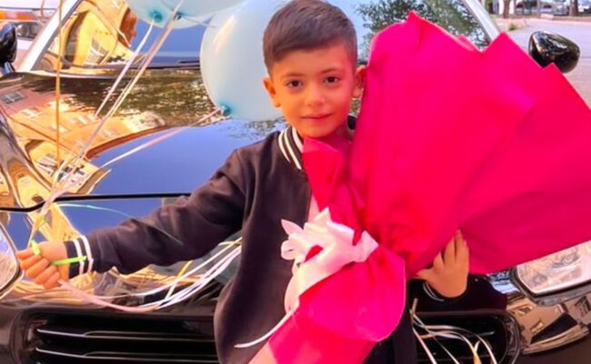 Övladlarını birinci sinfə yola saldılar - Fotolar