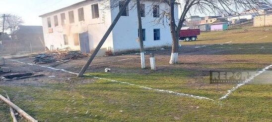 Cəlilabadda qəzalı olan məktəb üçün yeni binanın tikintisinə başlanılıb - FOTO