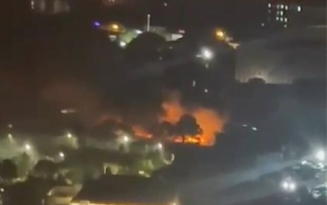 Bakıda güclü partlayış oldu - Video-Yenilənib