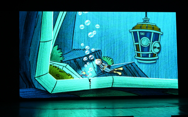 Gəncə Dövlət Dram Teatrında "İsi və Piti" animasiya serialının premyerası olub