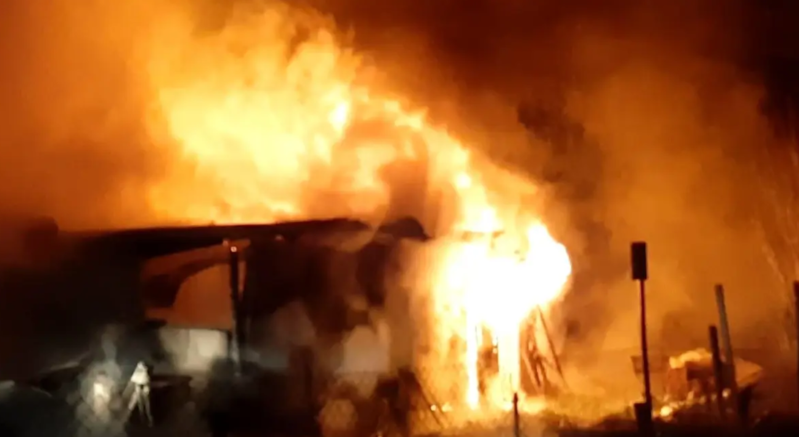 Ferması yanan kişinin sözləri diqqət çəkib