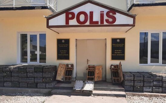 Azad edilən ərazilərdə aşkarlanan silah-sursatın sayı açıqlanıb-FOTO