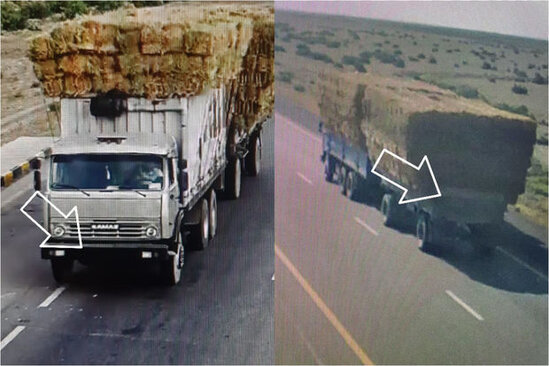 Dövlət nömrə nişanı olmadan yük maşınları idarə edənlər saxlanıldılar - FOTO