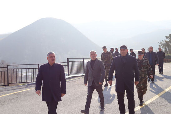 Prezidentin xüsusi nümayəndəsi Suqovuşanda və Talış kəndində olub - FOTO