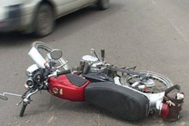 Gəncədə motosiklet aşıb, sürücü xəsarət alıb