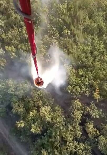 "Qalaaltı" yaxınlığındakı meşə yanğınları söndürülüb - FOTO