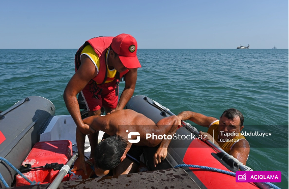 FHN: "Boğulma təhlükəsi ilə üzləşmiş 46 nəfər xilas edilib"