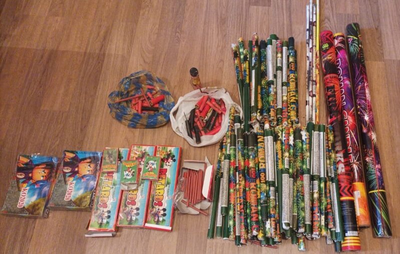 Fişənglərə görə 5 nəfər saxlanıldı