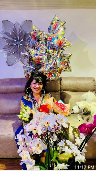 Ölümündən 9 gün əvvəl doğum gününü qeyd edən Firəngiz Rəhimbəyova - FOTO