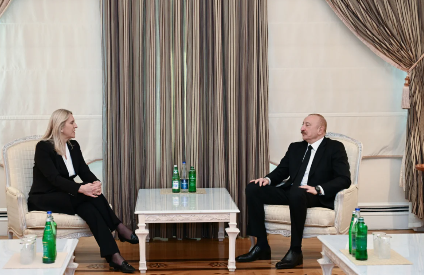 Azərbaycan Prezidenti Bosniya və Herseqovina Rəyasət Heyətinin üzvü ilə görüşüb