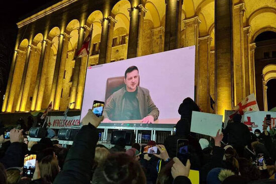 Zelenski: "Ukrayna məğlub olsa, Avropa da süqut edəcək" - VİDEO