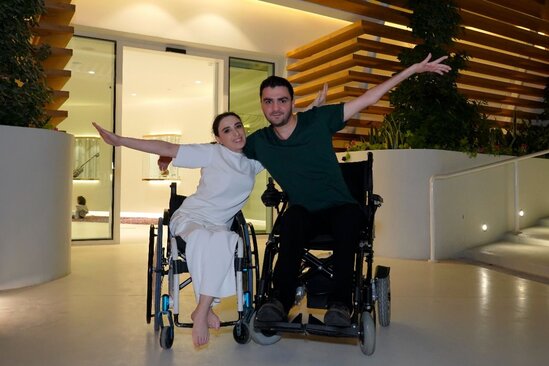 Əllliyi olan uşaqlar Heydər Əliyev Fondunun dəstəyi ilə "Dubay Ekspo"da çıxış etdi - FOTO