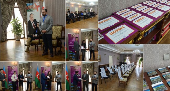 Tbilisidə Azərbaycan-Gürcüstan Gənclərinin I Qarabağ Forumu keçirilir - FOTOLAR