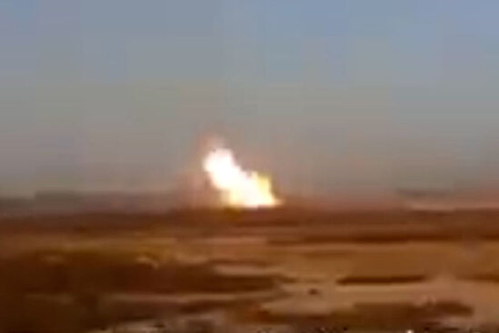 İranda neft kəmərində güclü partlayış olub - VİDEO