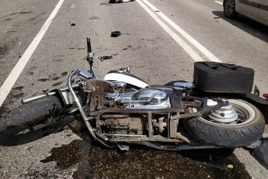 Salyanda motosiklet aşdı: Beş yaşlı qız öldü