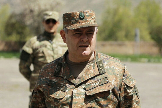 Ermənistanda yüksək rütbəli zabitlər koronavirusa yoluxdu