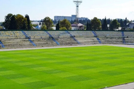 Gəncə şəhər stadionu sökülür – VİDEO