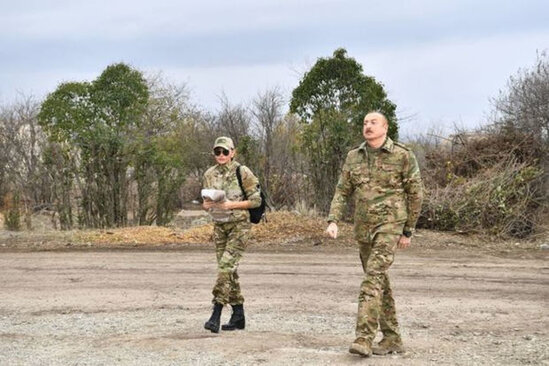 Prezident və xanımı Heydər Əliyev Fondunun Şuşada aparacağı bərpa işləri ilə tanış olublar