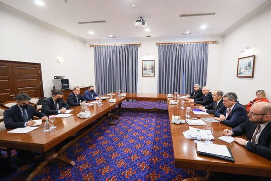 Ceyhun Bayramov və Sergey Lavrov arasında görüş keçirilib - FOTO