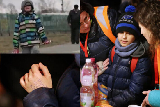 Slovakiya sərhədinə təkbaşına çatan balaca Həsən Suriya müharibəsindən də qaçıbmış - FOTO/VİDEO