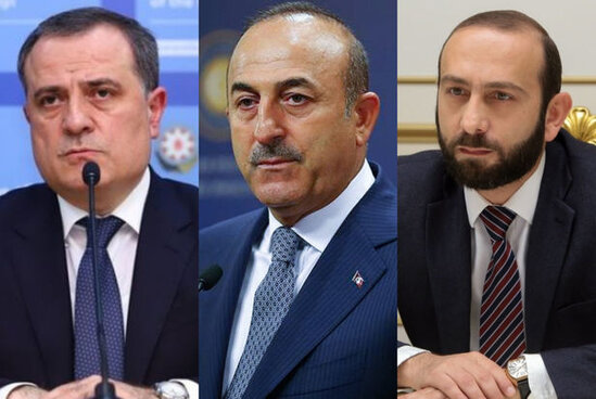 Çavuşoğlu Azərbaycan və Ermənistan XİN rəhbərləri ilə üçtərəfli görüş keçirmək istəyib