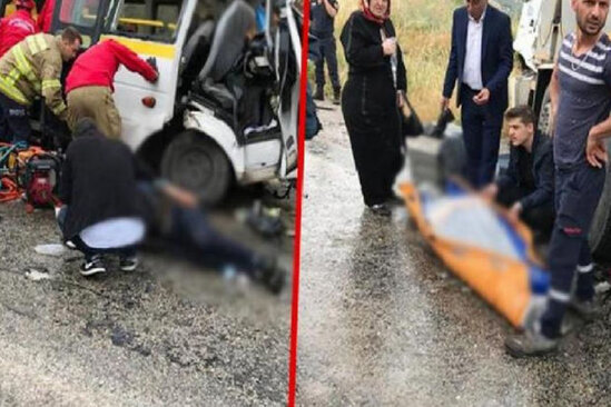 Toya gedənlər ağır qəzaya düşdülər: Çox sayda ölən var - VİDEO