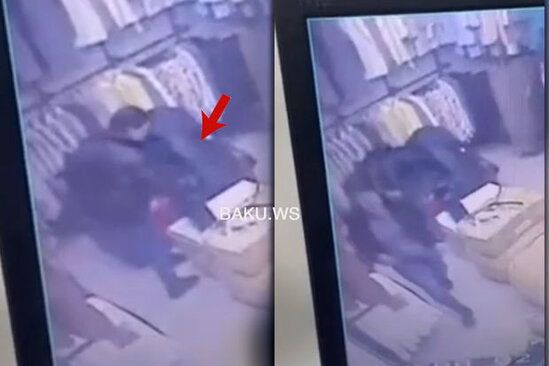 Qadın mağazadan pulqabını oğurlama görüntüləri - VİDEO