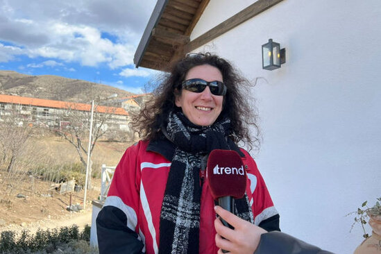 Uelsli səyyah: "Qarabağın tezliklə öz doğma sakinlərinə qovuşacağına ümid edirəm"