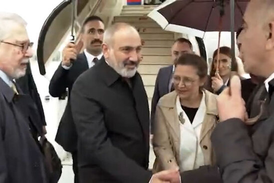 Nikol Paşinyan Türkiyənin paytaxtı Ankarada - VİDEO