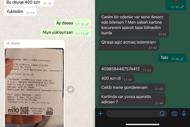 Bakıda həkimlərin başına iş gəldi: "Whatsapp" dələduzluğu - FOTO
