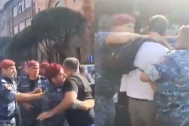 İrəvanda etirazlar: Tuthatut davam edir - VİDEO