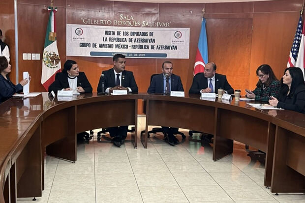 Meksika Deputatlar Palatasında Azərbaycan Dostluq Qrupu ilə görüş baş tutub