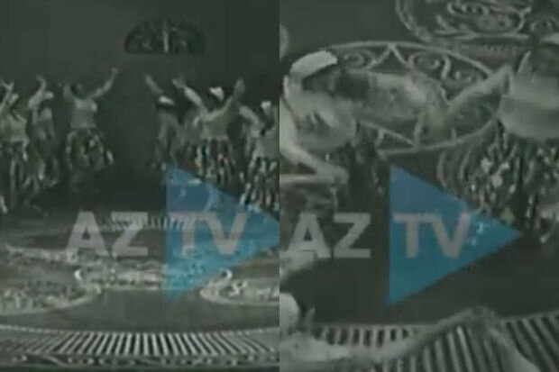 "Çinar" rəqs qrupunun ifasında "Yallı"nın nadir görüntüləri - VİDEO